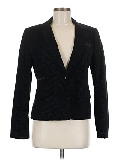 Pre-owned Maje Blazer Jacket In Black