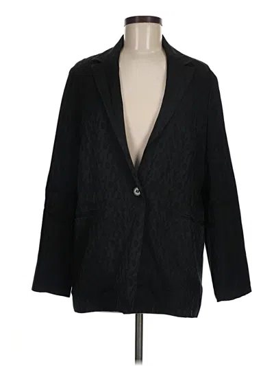 Pre-owned Maje Blazer Jacket In Black