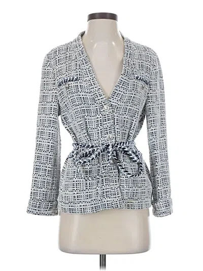 Pre-owned Maje Blazer Jacket In Blue