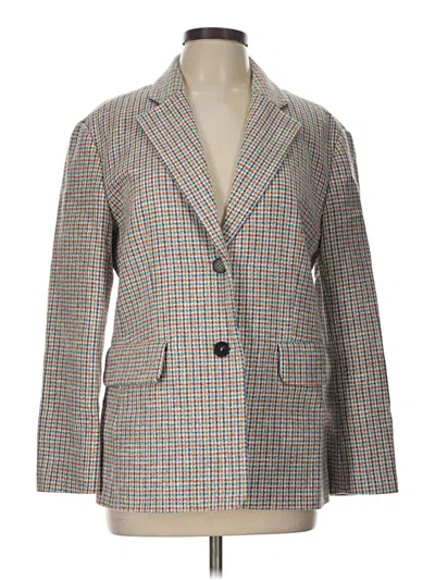Pre-owned Maje Blazer Jacket In Tan