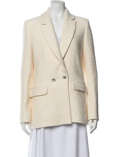 Pre-owned Maje Blazer In Neutral