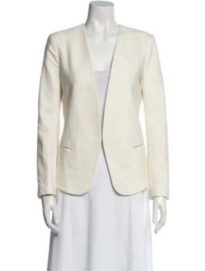 Pre-owned Maje Blazer In Neutral