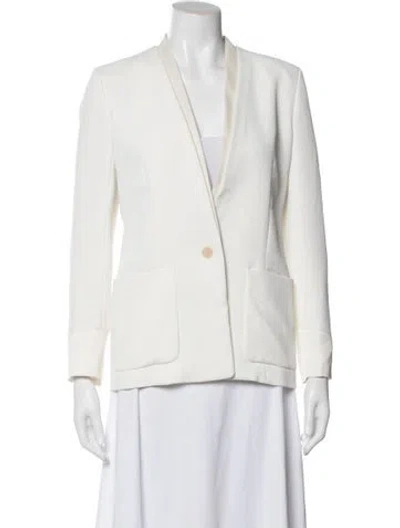Pre-owned Maje Blazer In Neutral