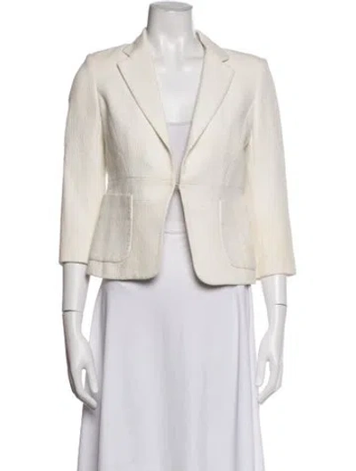 Pre-owned Maje Blazer In Neutrals
