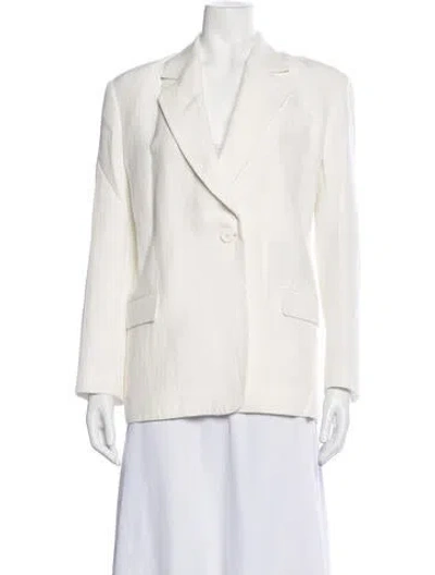 Pre-owned Maje Blazer In Neutrals
