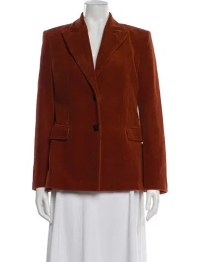 Pre-owned Maje Blazer In Orange