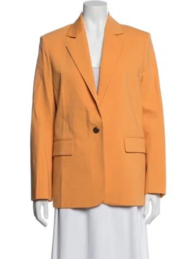 Pre-owned Maje Blazer In Orange