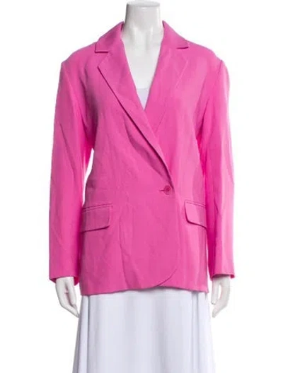 Pre-owned Maje Blazer In Pink