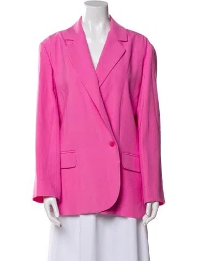 Pre-owned Maje Blazer In Pink