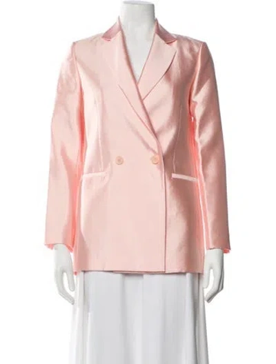 Pre-owned Maje Blazer In Pink