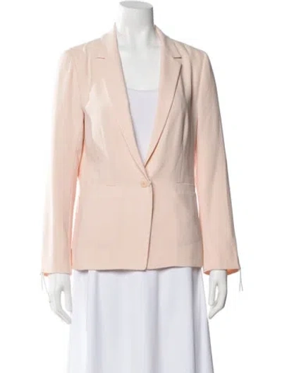 Pre-owned Maje Blazer In Pink