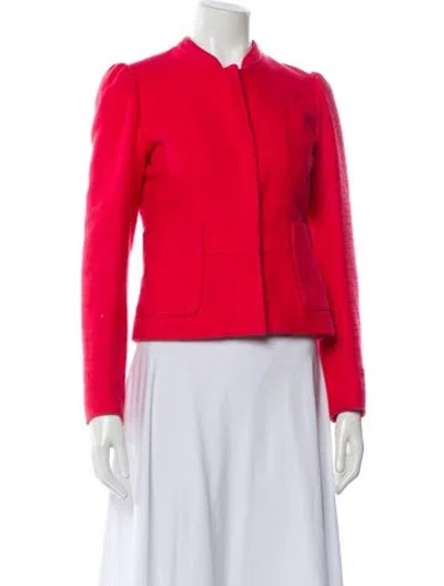 Pre-owned Maje Blazer In Pink