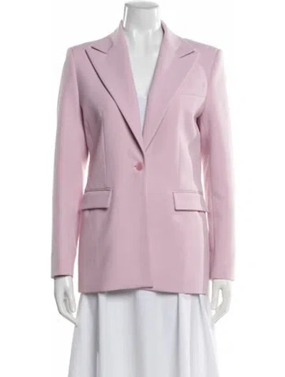 Pre-owned Maje Blazer In Pink