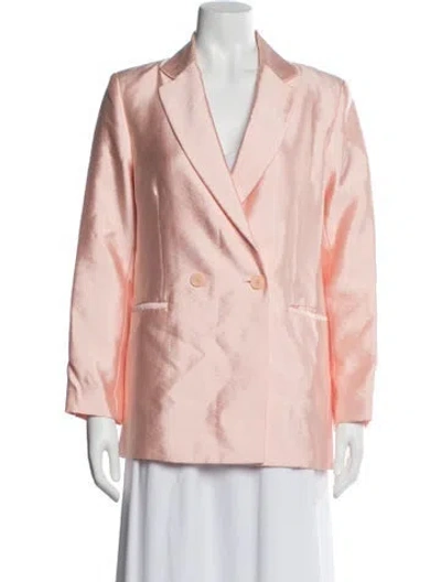 Pre-owned Maje Blazer In Pink