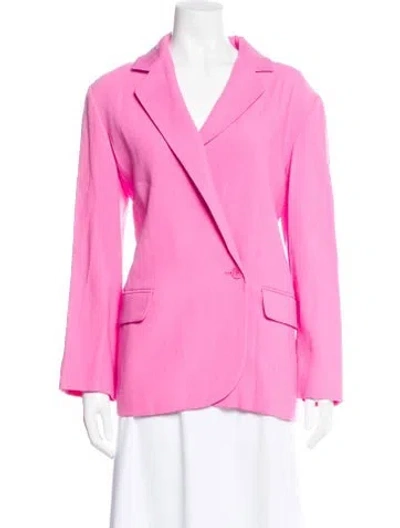 Pre-owned Maje Blazer In Purple