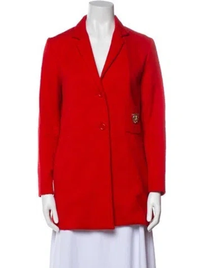 Pre-owned Maje Blazer In Red