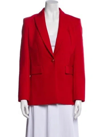 Pre-owned Maje Blazer In Red