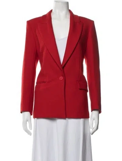 Pre-owned Maje Blazer In Red