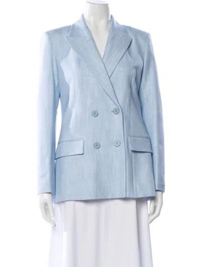 Pre-owned Maje Blazer W/ Tags In Blue
