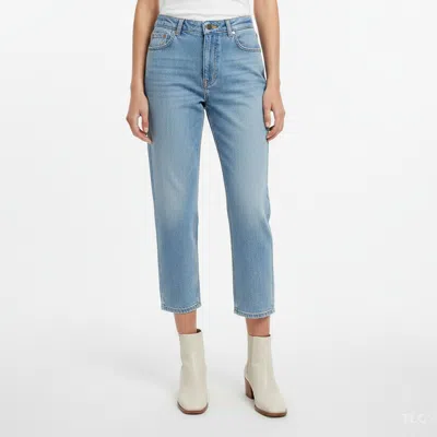 Pre-owned Maje Blue Denim Regular Fit Jeans L/ Waist 30"