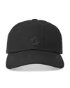 Maje Logo-embroidered Cotton Cap In Black