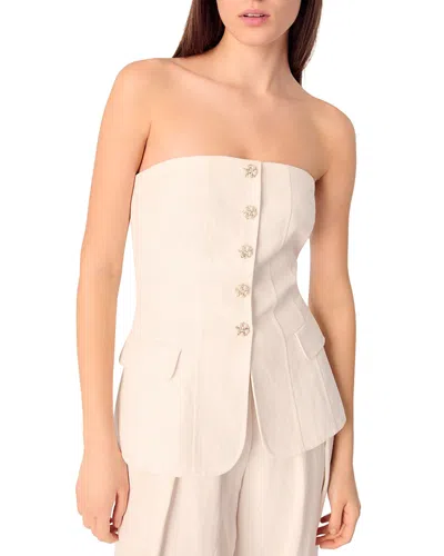 MAJE BUSTIER TOP