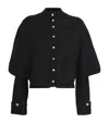 Maje Cape-effect Cardigan In Black