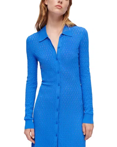 Maje Cardigan In Blue