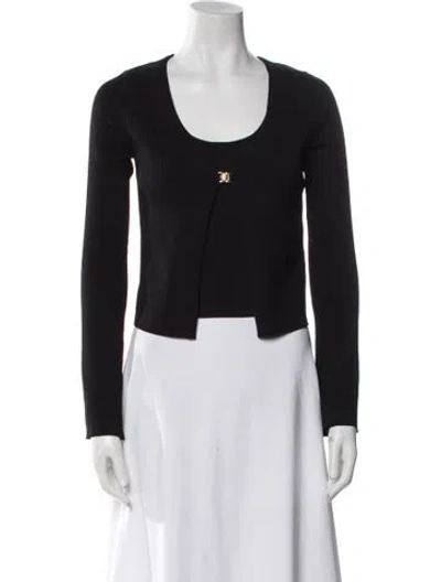 Pre-owned Maje Cardigan Set Set In Black