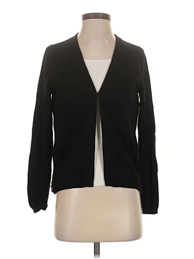 Pre-owned Maje Cardigan Sweater In Black