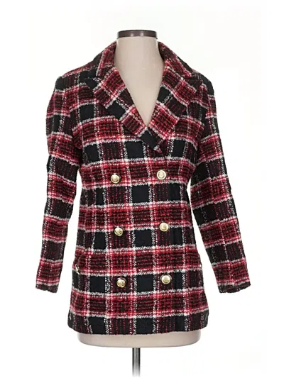 Pre-owned Maje Cardigan Sweater In Red