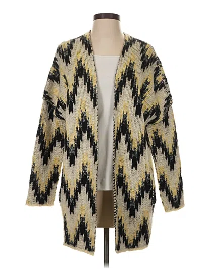 Pre-owned Maje Cardigan Sweater In Yellow