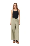 Maje Cargo Trousers In Khaki