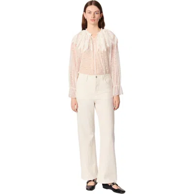 MAJE MAJE CARPENTER CUT JEANS
