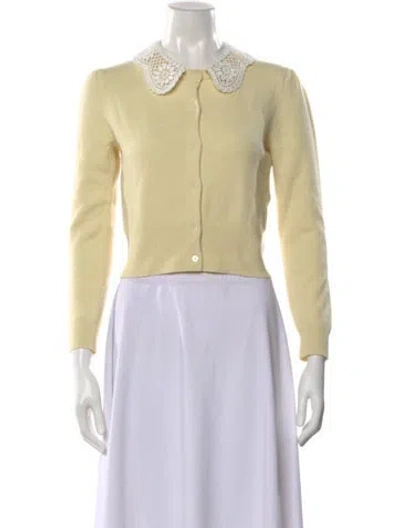 Pre-owned Maje Cashmere Sweater In Neutral