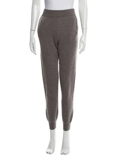 Pre-owned Maje Cashmere Sweatpants In Gray