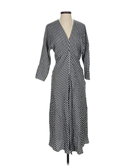 Pre-owned Maje Casual Dress In Black