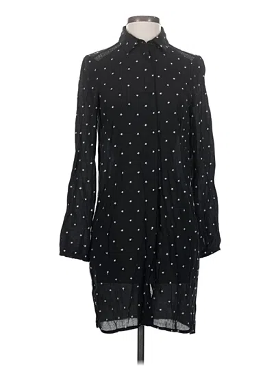 Pre-owned Maje Casual Dress In Black