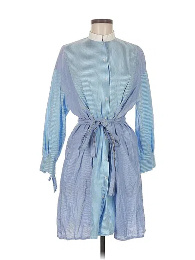 Pre-owned Maje Casual Dress In Blue