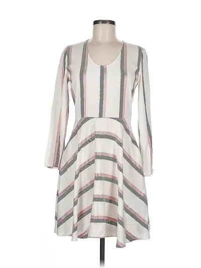 Pre-owned Maje Casual Dress In Gray