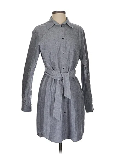 Pre-owned Maje Casual Dress In Gray