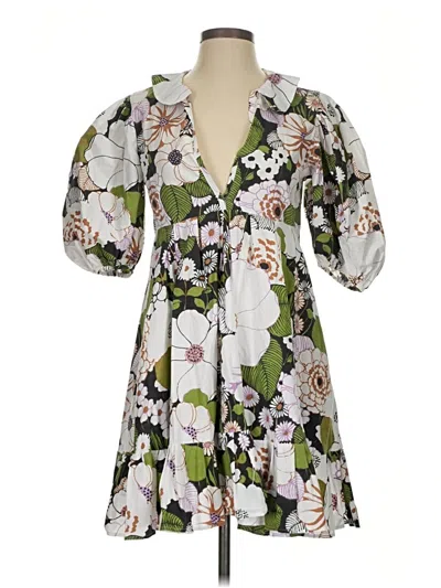 Pre-owned Maje Casual Dress In Gray