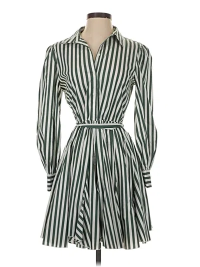 Pre-owned Maje Casual Dress In Green
