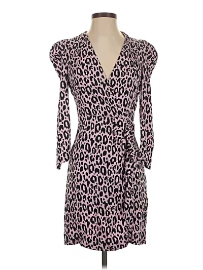 Pre-owned Maje Casual Dress In Pink