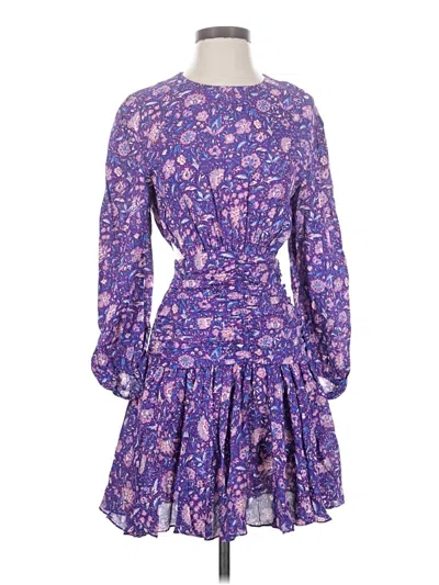Maje Casual Dress In Purple