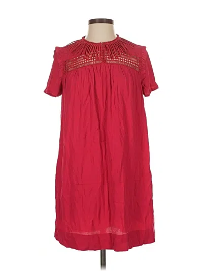 Pre-owned Maje Casual Dress In Red