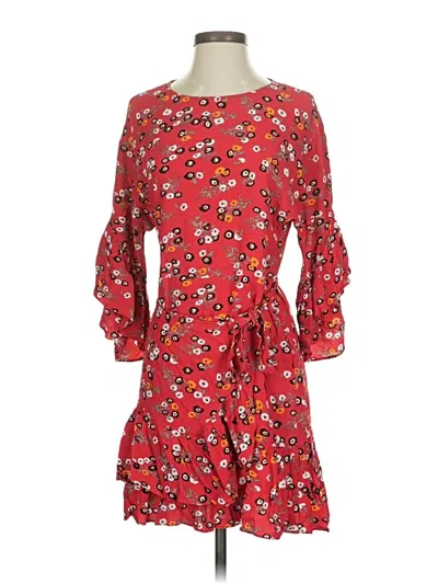 Pre-owned Maje Casual Dress In Red