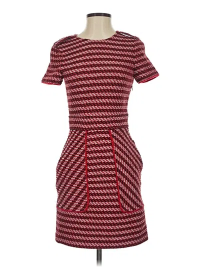 Pre-owned Maje Casual Dress In Red