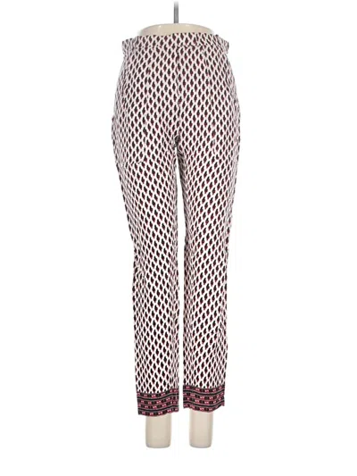 Pre-owned Maje Casual Pants In Burgundy