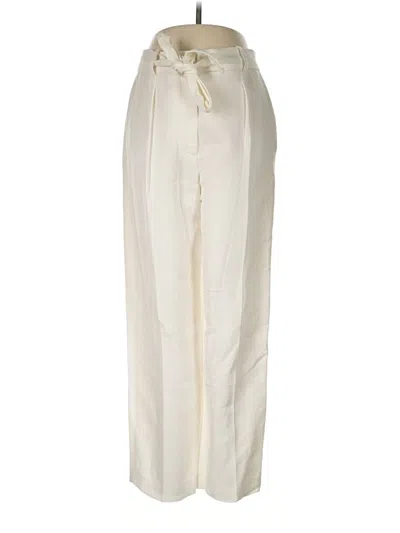 Pre-owned Maje Casual Pants In Ivory